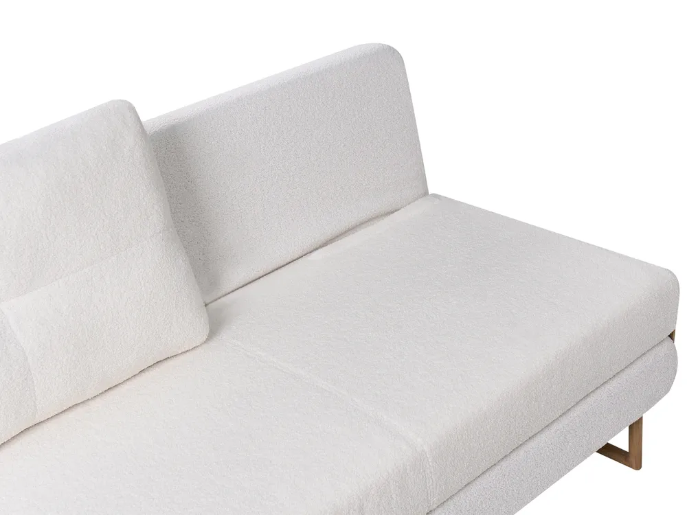 Living Room Set 6 Seater JERSLEV Boucle Off-White_1013881