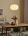 Riippuvalaisin OKER kangas Valkoinen