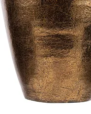 Dekorationsvas LORCA 48 cm Keramik Guldbrun_722702