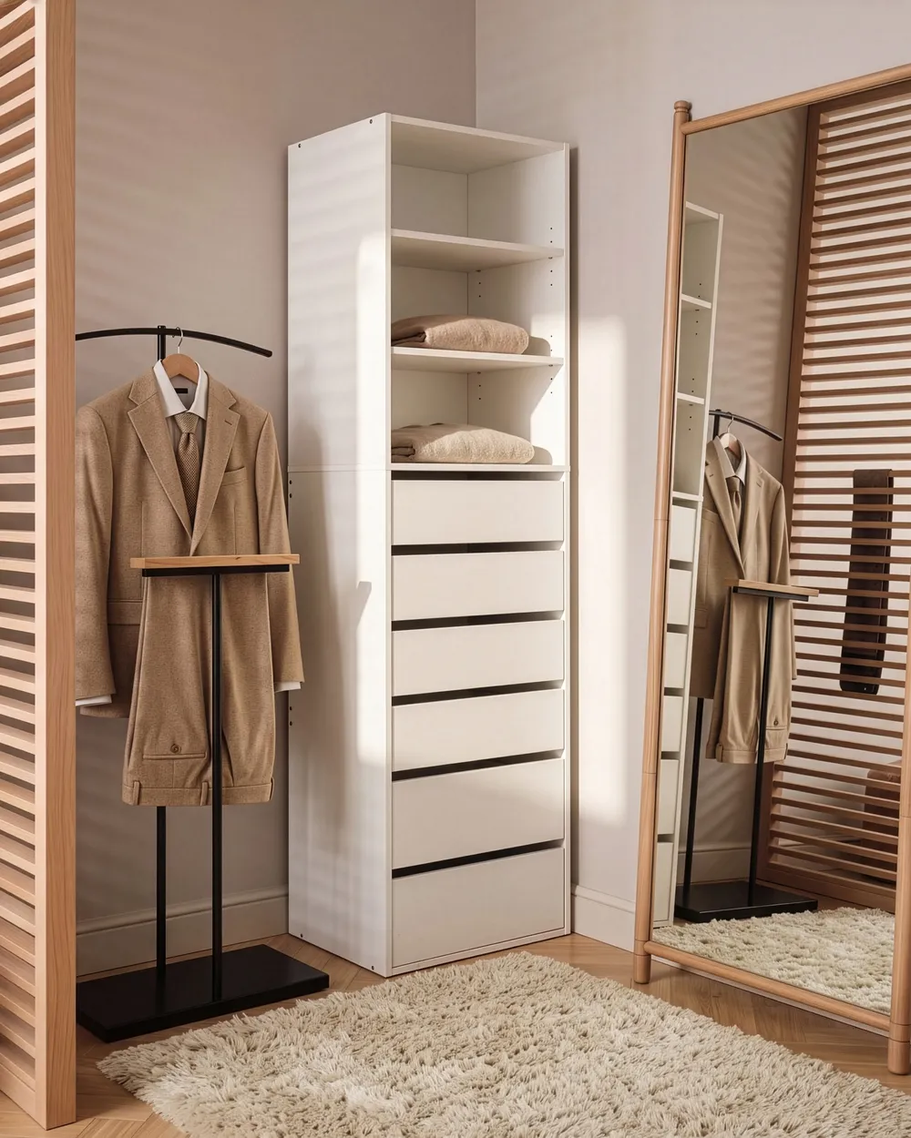 Wardrobe HAMILTON White