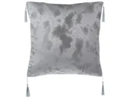 Set of 2 Decorative Cushions YARINA 45 x 45 cm Grey Geometric Pattern_770343
