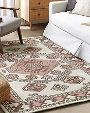 Rug TOMARZA Multicolour 200 x 200 cm Wool_1183751