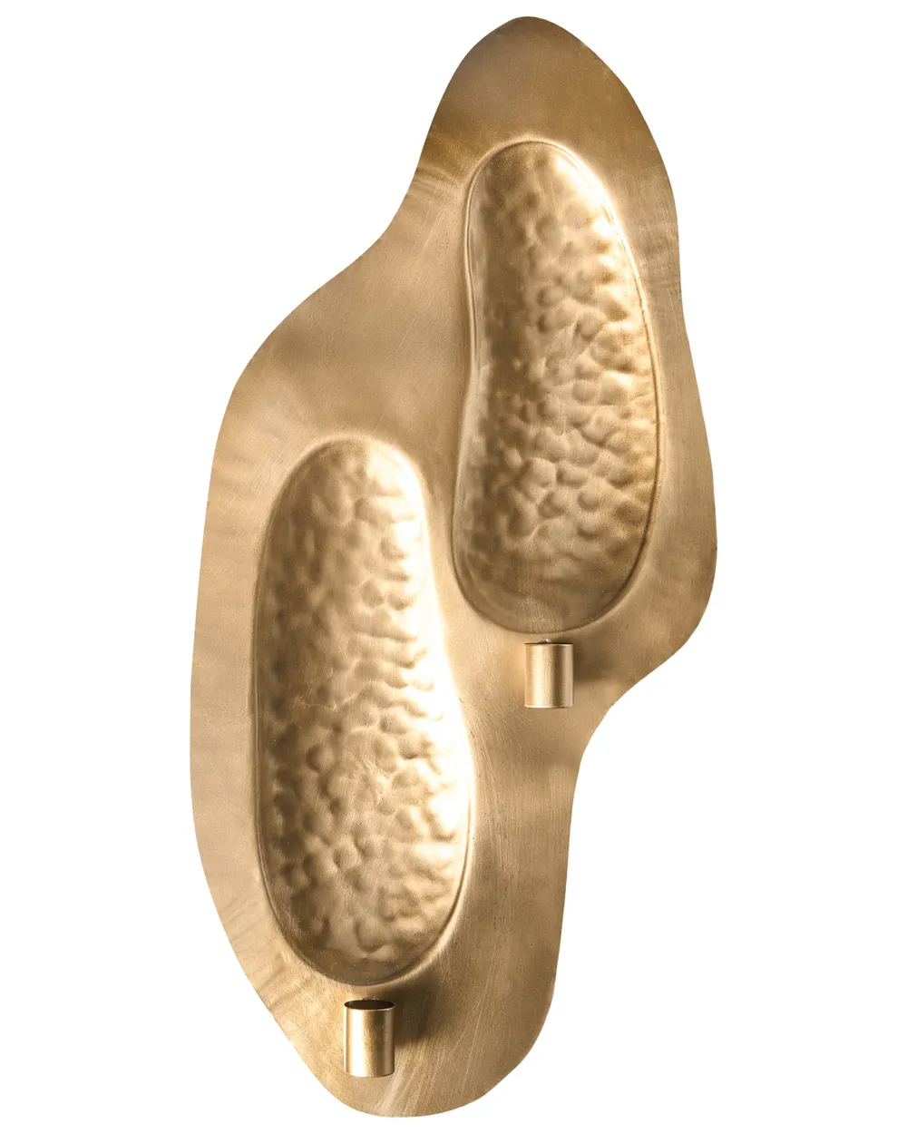 Wall Candle Holder PENICHE 60 cm Metal Gold