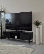 TV Stand GLASTONBURY Black_1022342