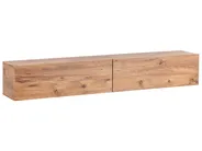 Wall Mounted TV Stand GLADSTONE Brown_973519