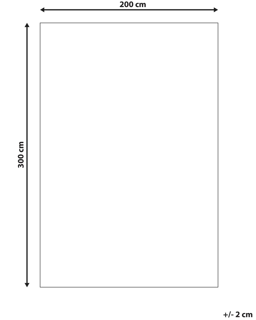 Rug BASOREN Beige 200 x 300 cm Jute_886319