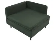Corner Seat EGERIS Corduroy Dark Green_1067053