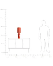 Table Lamp OTEROS Red_906277