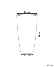 Kukkaruukku TSERIA 32 cm Valkoinen_772625