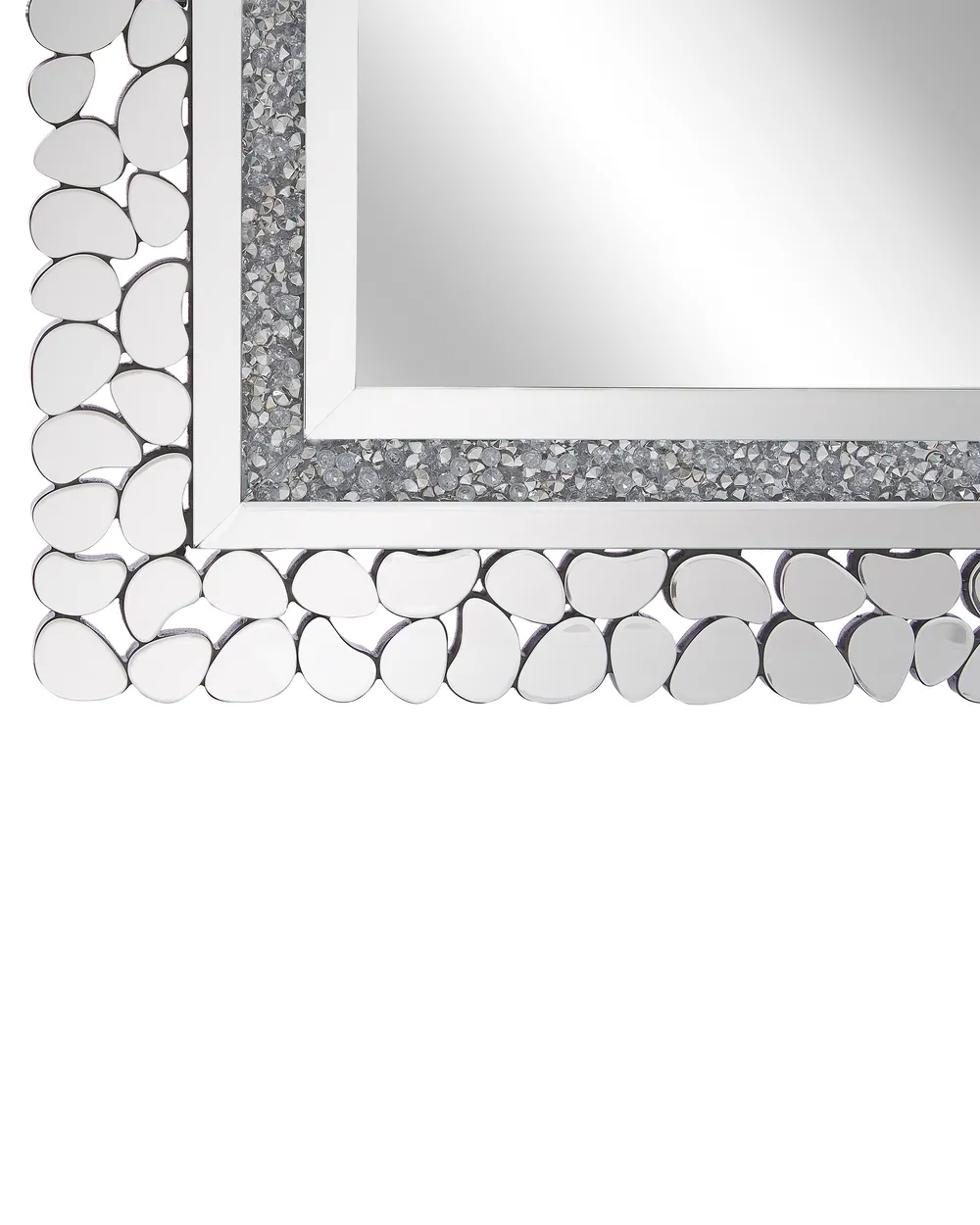Wall Mirror PABU 60 cm 90 cm Silver_773200
