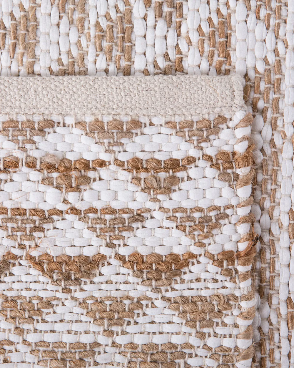 Matta TUNCELI Beige 140 x 200 cm Bomull_674863