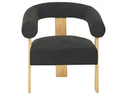 Living Room Set ILBRO Boucle Black/ Light Brown_985052