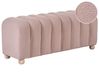 Polstret benk IDYLLWILD Bouclé Beige
