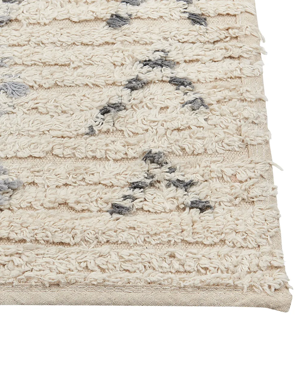 Rug DISPUR Beige 80 x 150 cm Cotton_839319