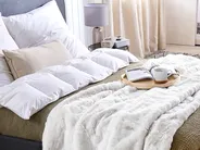 Blanket CHAAB 200 x 220 cm Off-White_812615