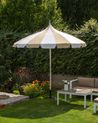 Market Parasol 245 cm MINOA White/ Beige