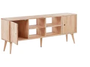 TV Stand CHANDLER Wood Light Brown_817737