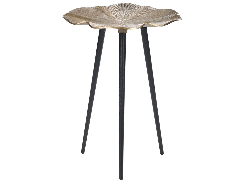Side Table PUDUR Metal Gold