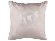 Set of 2 Decorative Cushions ALYSSUM 45 x 45 cm Pink Trellis Pattern_769220