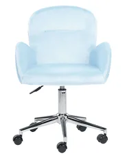 Desk Chair PRIDDY Velvet Light Blue_855052