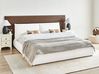 Bed Boucle VINAY 180 x 200 cm (EU Super King) White