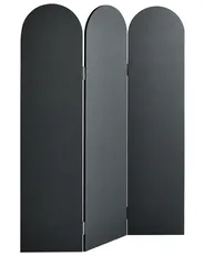 Office Divider SLIMMY 120 x 160 cm Dark Grey_1056039