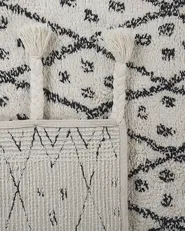 Matta AGADIR Off-White 160 x 230 cm Bomull_831346