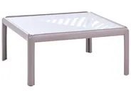 Garden Lounge Set with Table 4 Seater FERRETTI Taupe_1058006