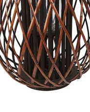 Lantern KIUSIU 60 cm Willow Wood Brown_774298