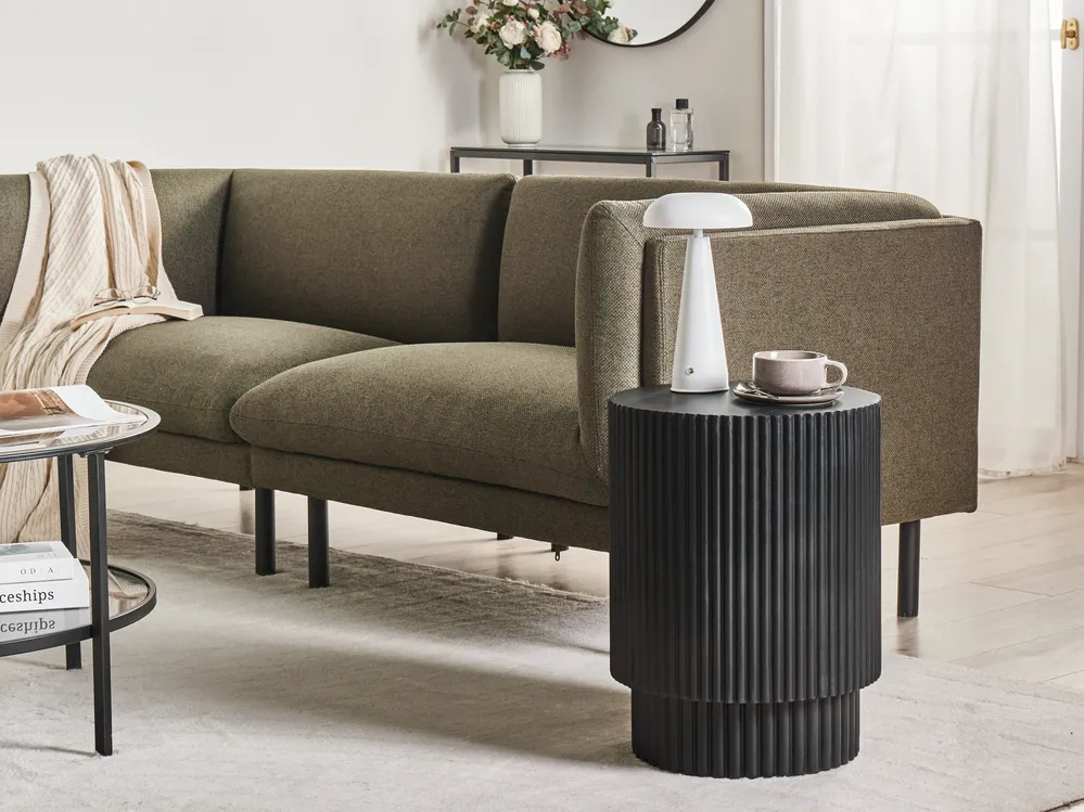 Side Table BICCARI 38 cm 38 cm Black_918782