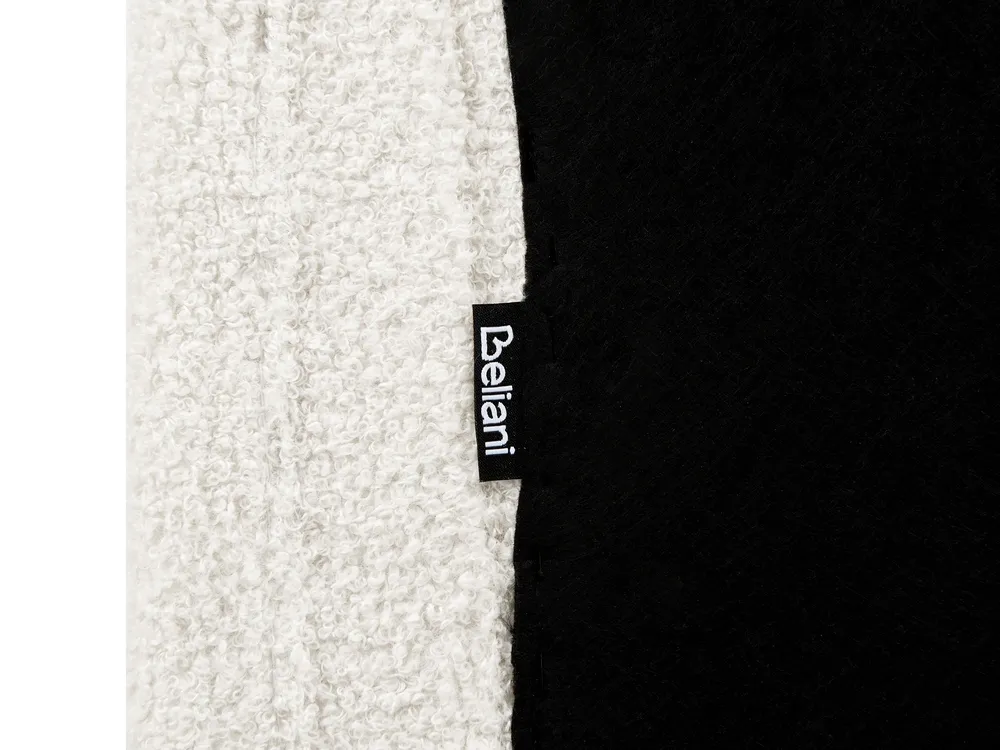Bed Boucle AMBILLOU 180 x 200 cm (EU Super King) Off-White_967594