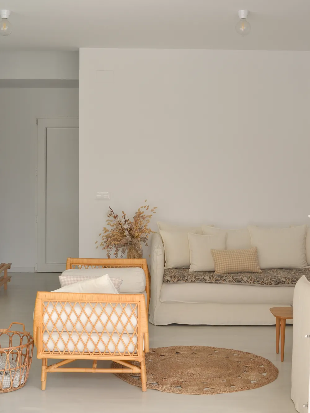 Matto AHLAT Beige ø 120 cm Juutti_825716