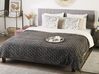 Bedspread KANDILLI 200 x 220 cm Grey