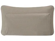 Trädgårdshörnsoffa med bord 5-sits FIVIZZANO Akaciaträ Beige_1159274