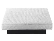 Waterbed Boucle LAVAUR 160 x 200 cm (EU King Size) Beige_985893