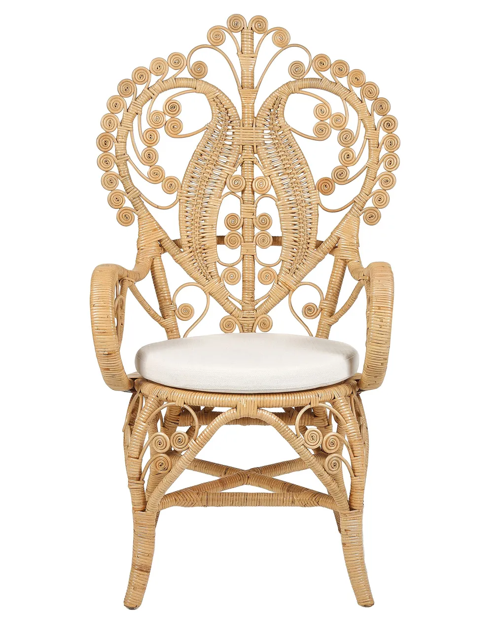 Peacock Chair CARRARA Rattan Natural_885392