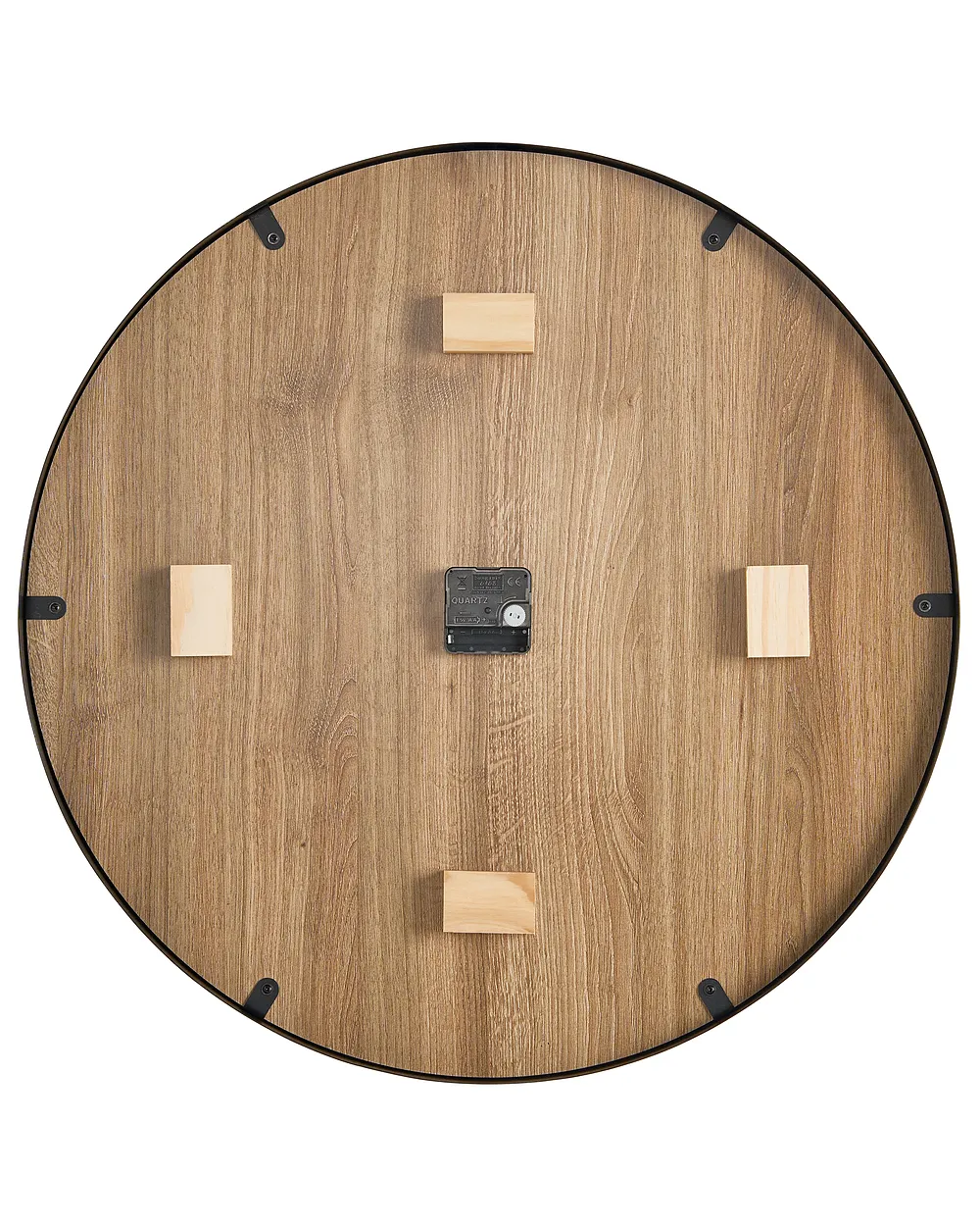 Wall Clock DURTAL 60 cm Brown_1146660