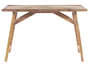 Garden Dining Table MOLISE 120 cm 69 cm Bamboo Light Brown_838116