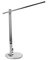 LED-skrivbordslampa CETUS med dimmer Silver
