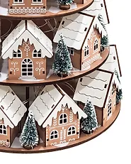 Joulukoriste LED-valo KELLOKOSKI 45 cm Vaaleanruskea_1175946