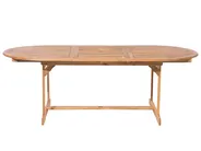 Garden Dining Set 8 Seater MAUI with Cushions Acacia Wood Multicolour_696910