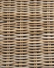 Set of 2 Garden Armchairs MAROS II Rattan Natural_932926