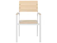Garden Dining Set 6 Seater COMO Beige_884182