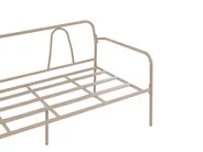 Trädgårdssoffgrupp med bord 4-sits NESSO Metall Ljusbeige_1082965