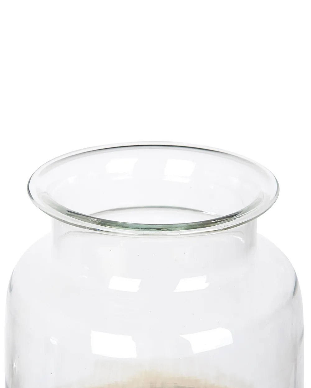 Flower Vase BHATURE 30 cm Glass Multicolour_830424
