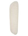 Matto BERANI Vaaleanbeige 80 x 250 cm Viskoosi