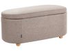 Säilytyspenkki HAYWARD Kangas 98 cm Beige
