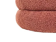 Pouffe SUMPTER Boucle Golden Brown_1176554