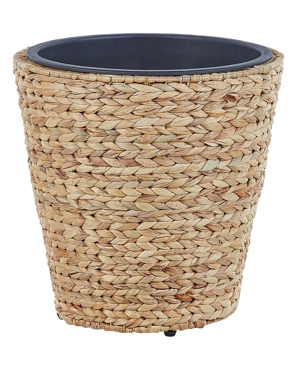 Set of 3 Plant Pots PLAKA 29/37/49 cm Water Hyacinth Natural_826517