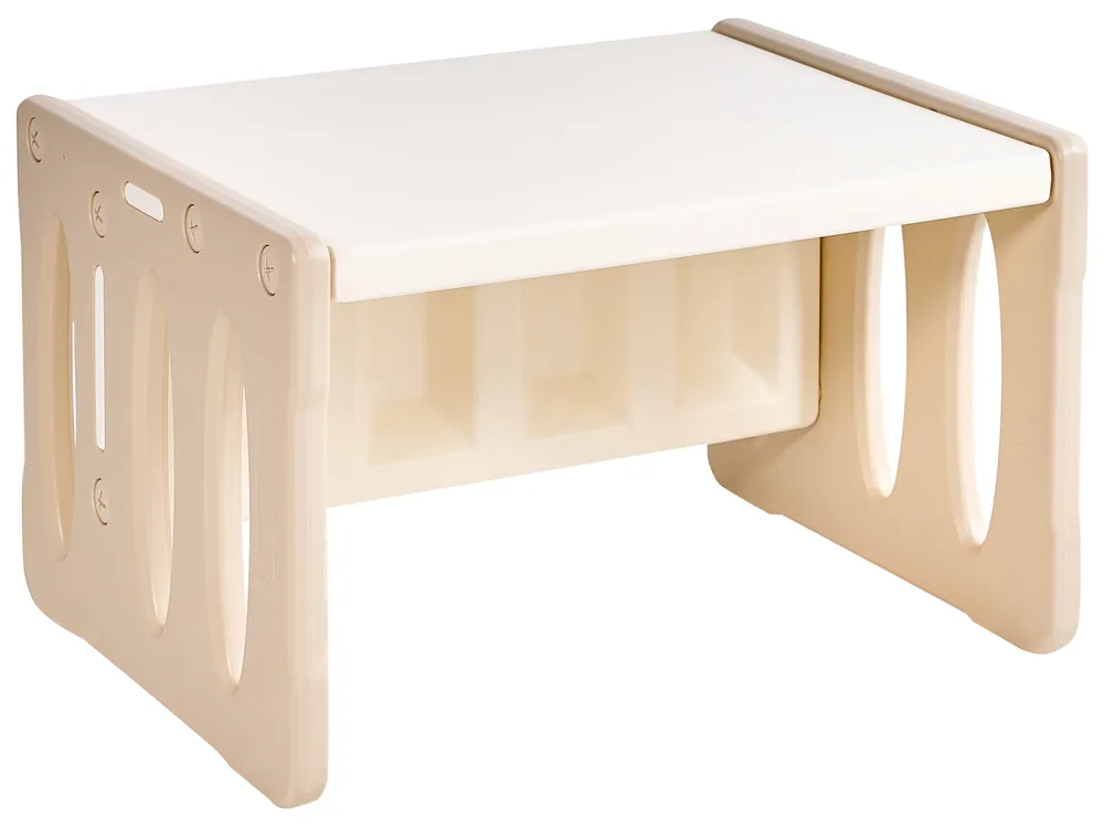 Kids Table with Chairs BULLOO Beige_1124238